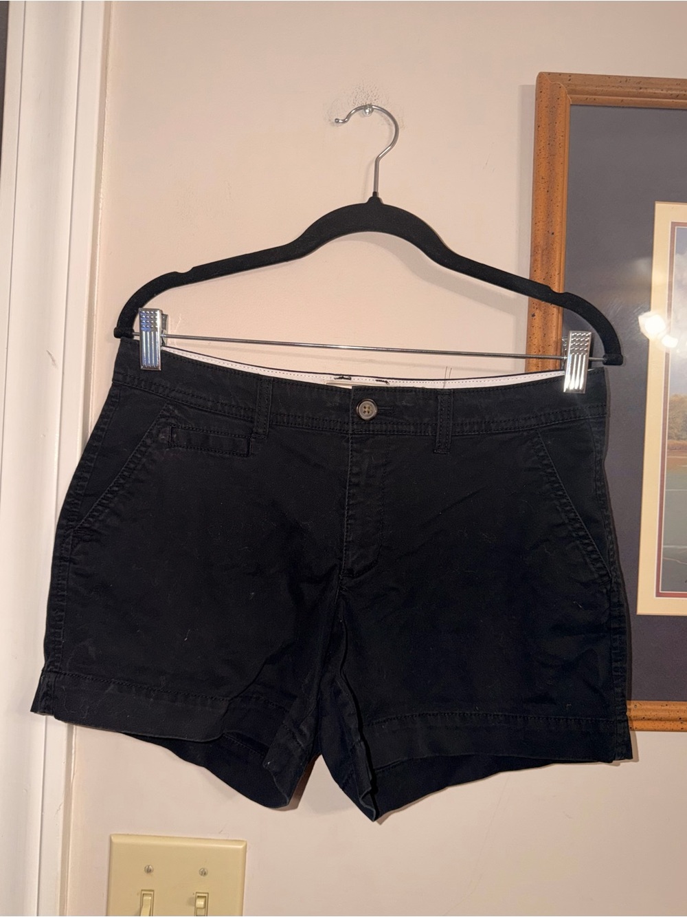 Old Navy Black Women's Casual 5” Shorts - 4